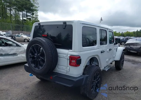 2024 Jeep Wrangler 4Xe Sahara 4Xe from USA, damaged, VIN 1C4RJXP62RW174671